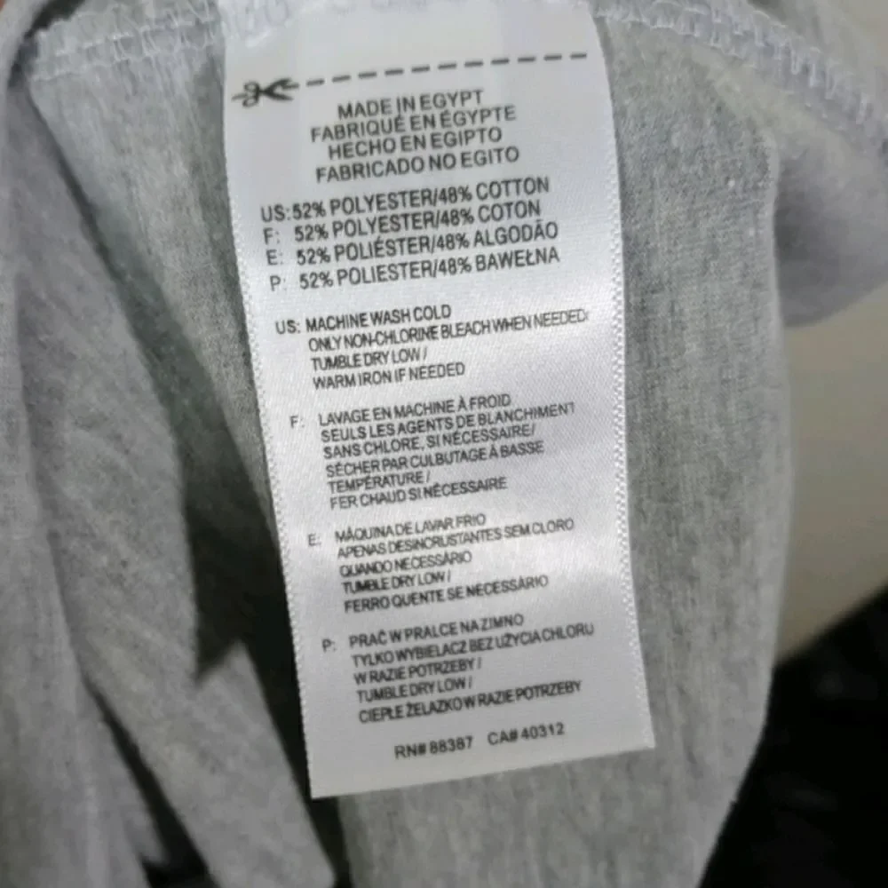 Adidas Golf Gray Long Sleeve T-shirt -A
